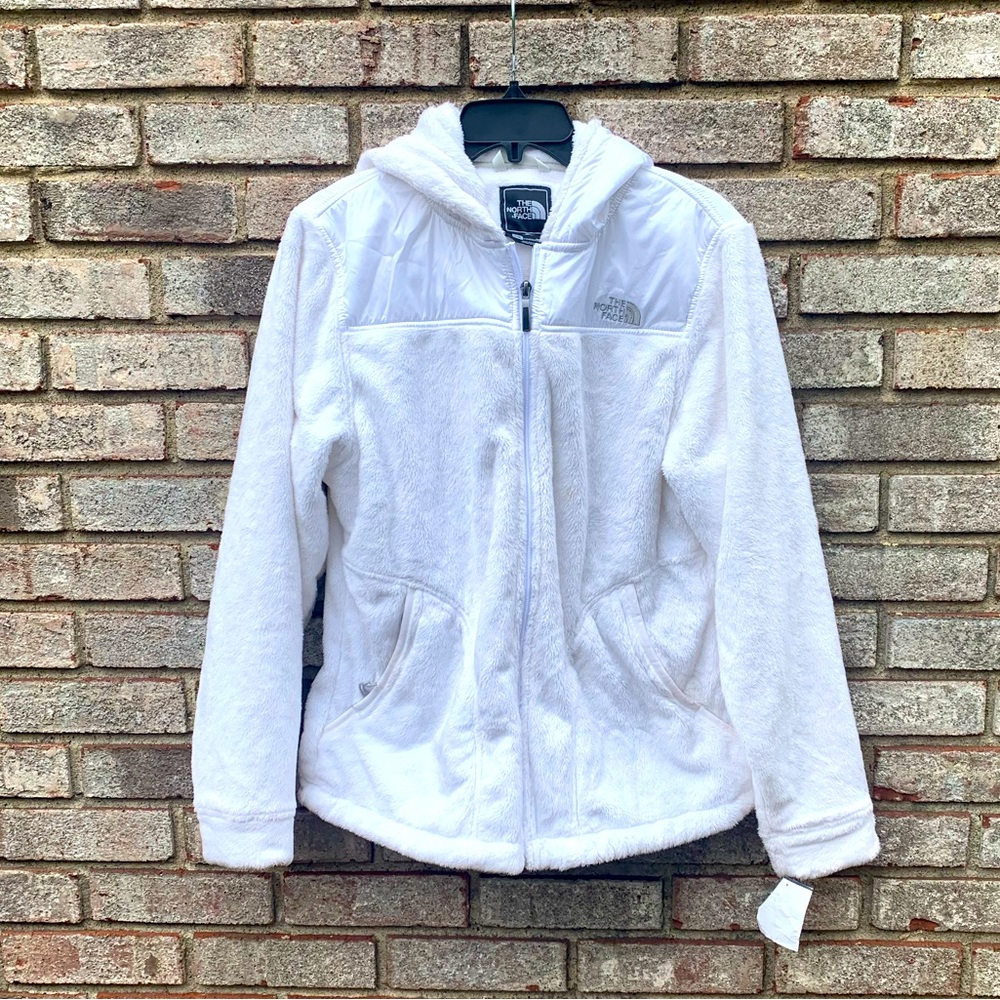 NEW North Face Fleece Jacket White
